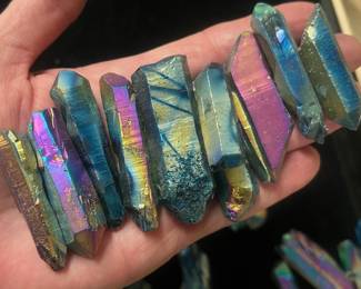 Rainbow Aura Quartz