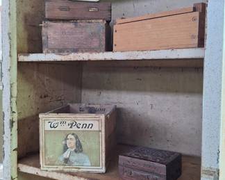 vintage boxes