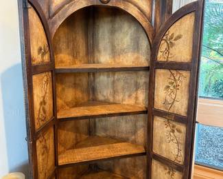 Hand painted armoire 