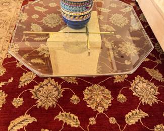 Modern Glass Top Table 