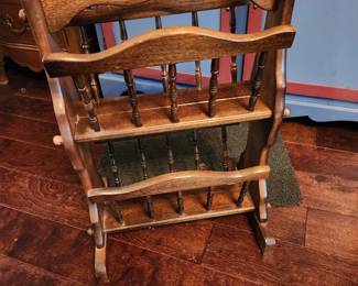 Two-Tier Magazine Rack