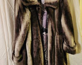 Beautiful Faux Fur Coat, Neiman Marcus