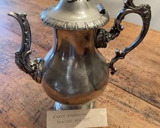Very old Pewter Teapot