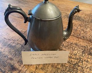 Very old Pewter Teapot