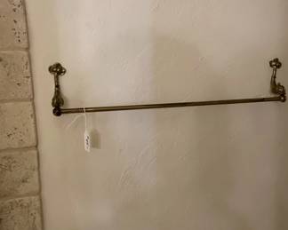 Brass Towel Rach - Whale decor