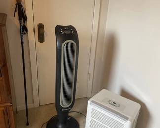 Air purifier and fan