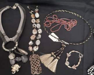 Necklace and bracelets