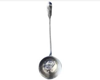Handmade Italian Pewter Ladle - Hallmarked & Signed "Match - Made In Italy"