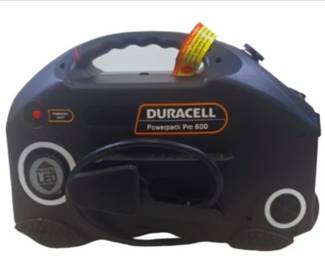 Duracell Powerpack Pro 600 Jump Start With Air Compressor