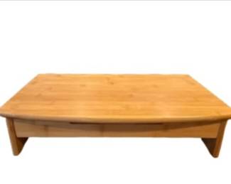 Prosumers Choice Bamboo Monitor Stand Riser With Drawer