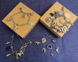 Sterling Charm Bracelets