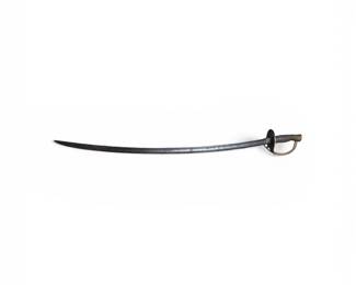 Original Civil War–era cavalry saber