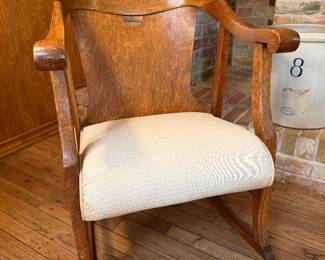 Antique Oak Rocker