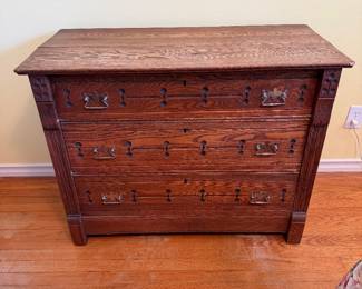 Eastlake Style Chest of Drawers