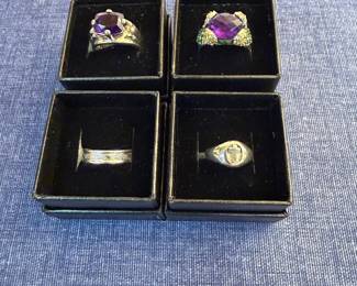 Beautiful Sterling Rings