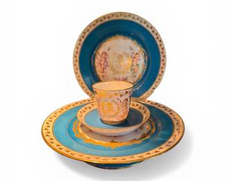 Sevres style porcelain 