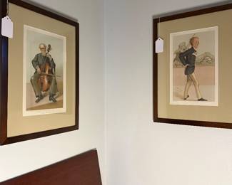 Vanity Fair Magazine Prints - Illustrated by Leslie Ward “Spy”