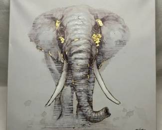Elephant on Canvas