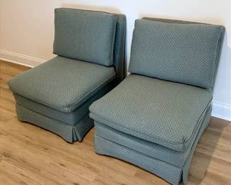 Pair Of Slipper Chairs