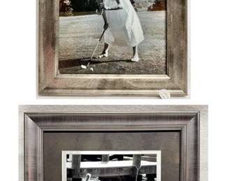 Framed BW Prints Audrey  Pelican