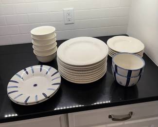 Pottery Barn Cream Dishware