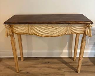 Neoclassical Console Table