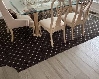 Corner Notched Floor Covering