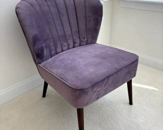 Velvet Accent Chair