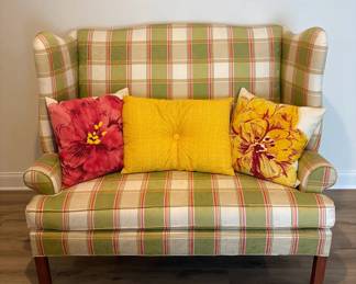 Double Wingback Chair