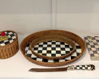 MackenzieChilds Wicker Set
