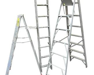 Aluminum Ladder Trio