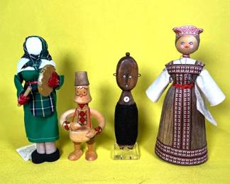 Art Dolls Collected From Afar