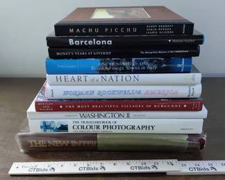 Various Coffee Table Books Italy, Washington State And More