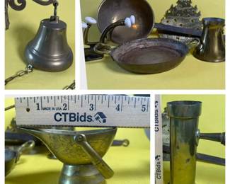 Brass Bell And Antique Decor