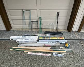 Garden Stakes and Rolls of CoversBlockersMesh
