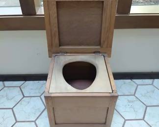 Vintage Portable Commode