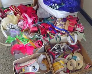 Holiday Ribbon Modern And Vintage