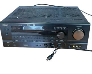 Sherwood Newcastle R945 AudioVideo Receiver and Adcom GFS6 speaker selector