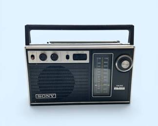 Sony TFM7250W Super Sensitive FMAM Radio