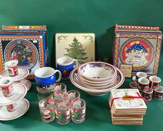 Lucy  Me Vintage Holiday Dishes And More