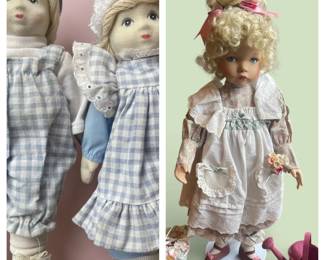 Knowles Brand Mary Mary Quite Contrary And Other Dolls