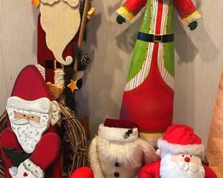 FreeStanding Santa Decor Large Scale