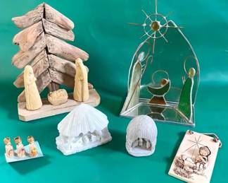 Nativity Scenes In Array Of Materials