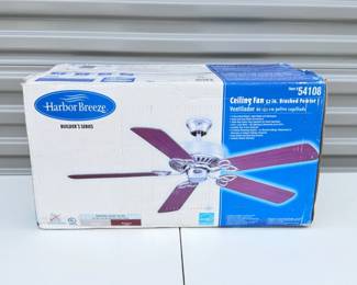 134 HarborBreezeBuildersSeries52CeilingFaninBrushedPewter