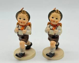 61 VintageGoebelMIHummelSchoolBoyFigurines