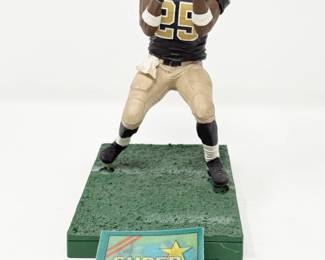 91 ReggieBush2006Figurineand1990NFLTriviaCard