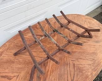 38 VintageFireplaceFirewoodGrate