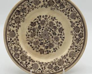 68 VintageDianthusPlate