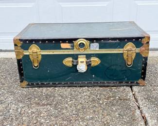 62 VintageSteamerTrunk