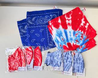 143 10PacksBandanasFaceMasks